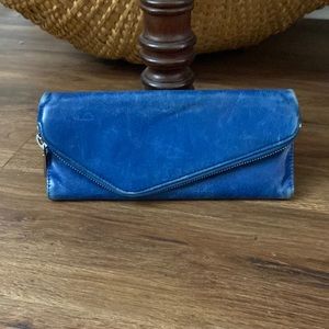 Hobo Cobalt Blue Wallet
